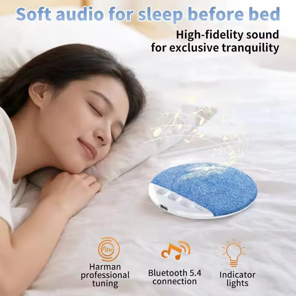 Pillow Speaker Wireless Audio Built-In White Noise Rechargeable