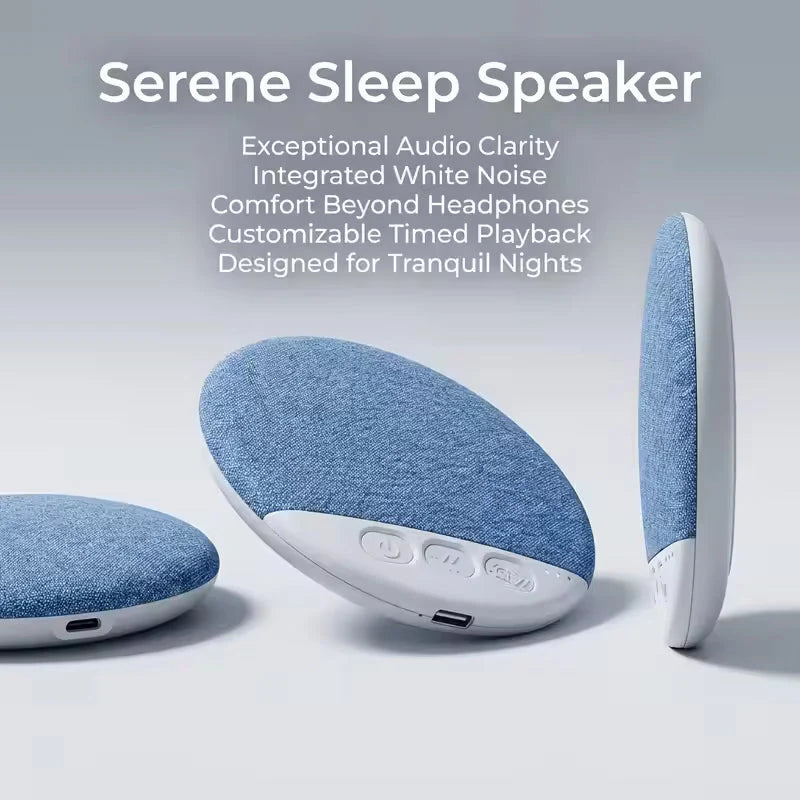 Pillow Speaker Wireless Audio Built-In White Noise Rechargeable