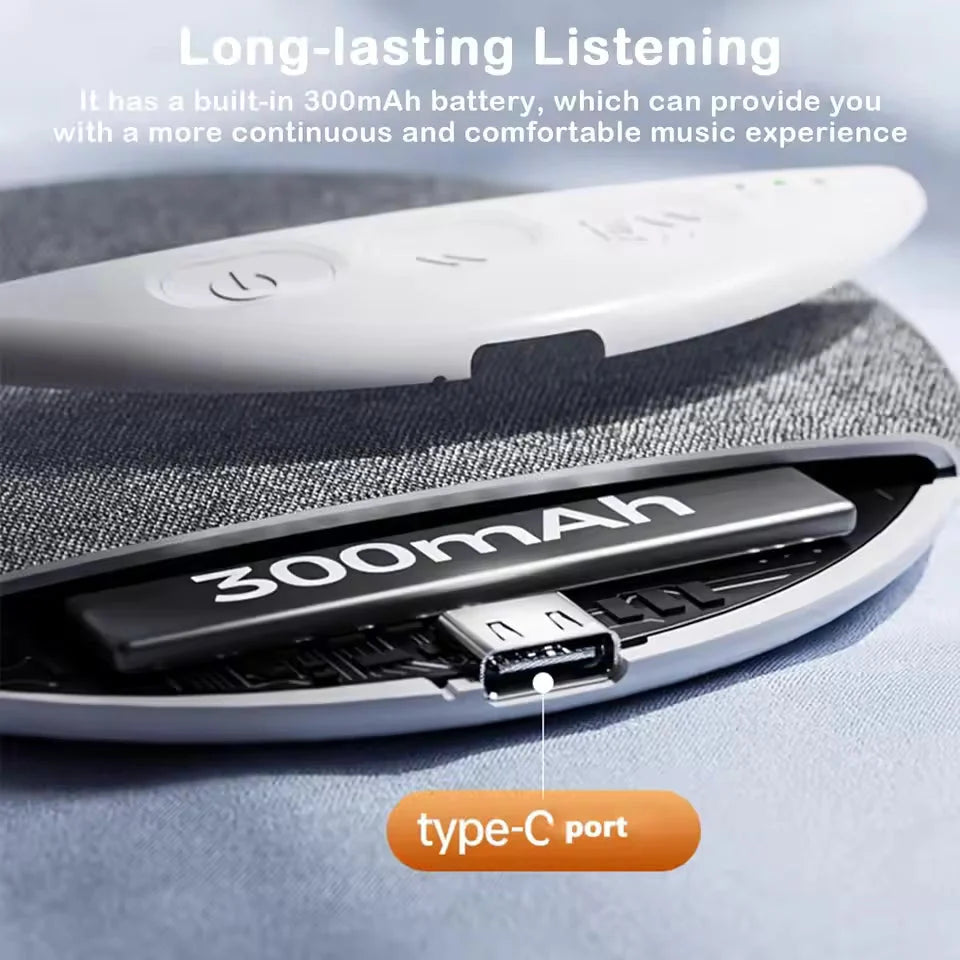 Pillow Speaker Wireless Audio Built-In White Noise Rechargeable