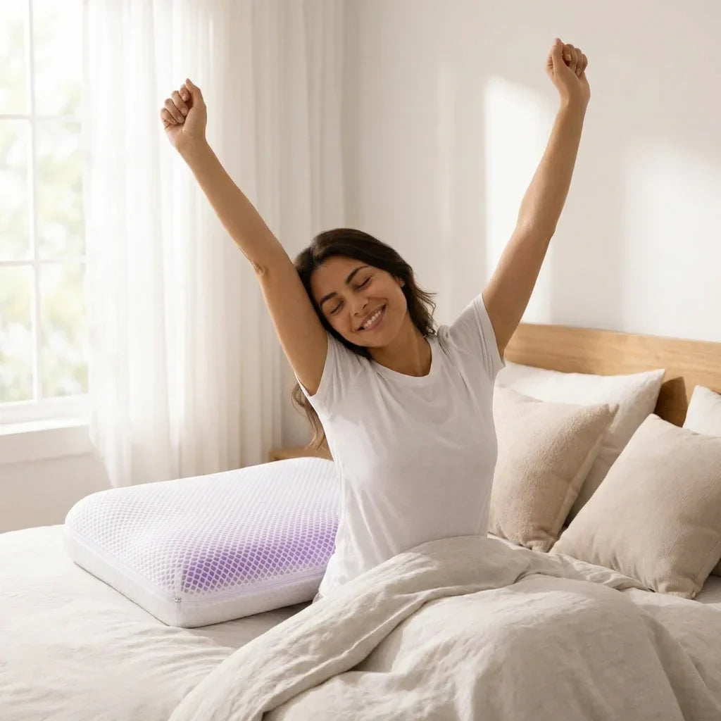 Pillow TPE Honeycomb Grid Cooling Adaptive Support