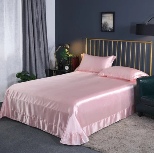 Pillowcase Mulberry Silk Blend Cooling Hypoallergenic