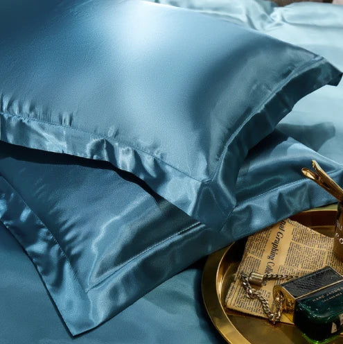 Pillowcase Mulberry Silk Blend Cooling Hypoallergenic