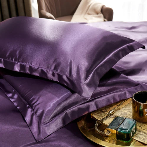 Pillowcase Mulberry Silk Blend Cooling Hypoallergenic