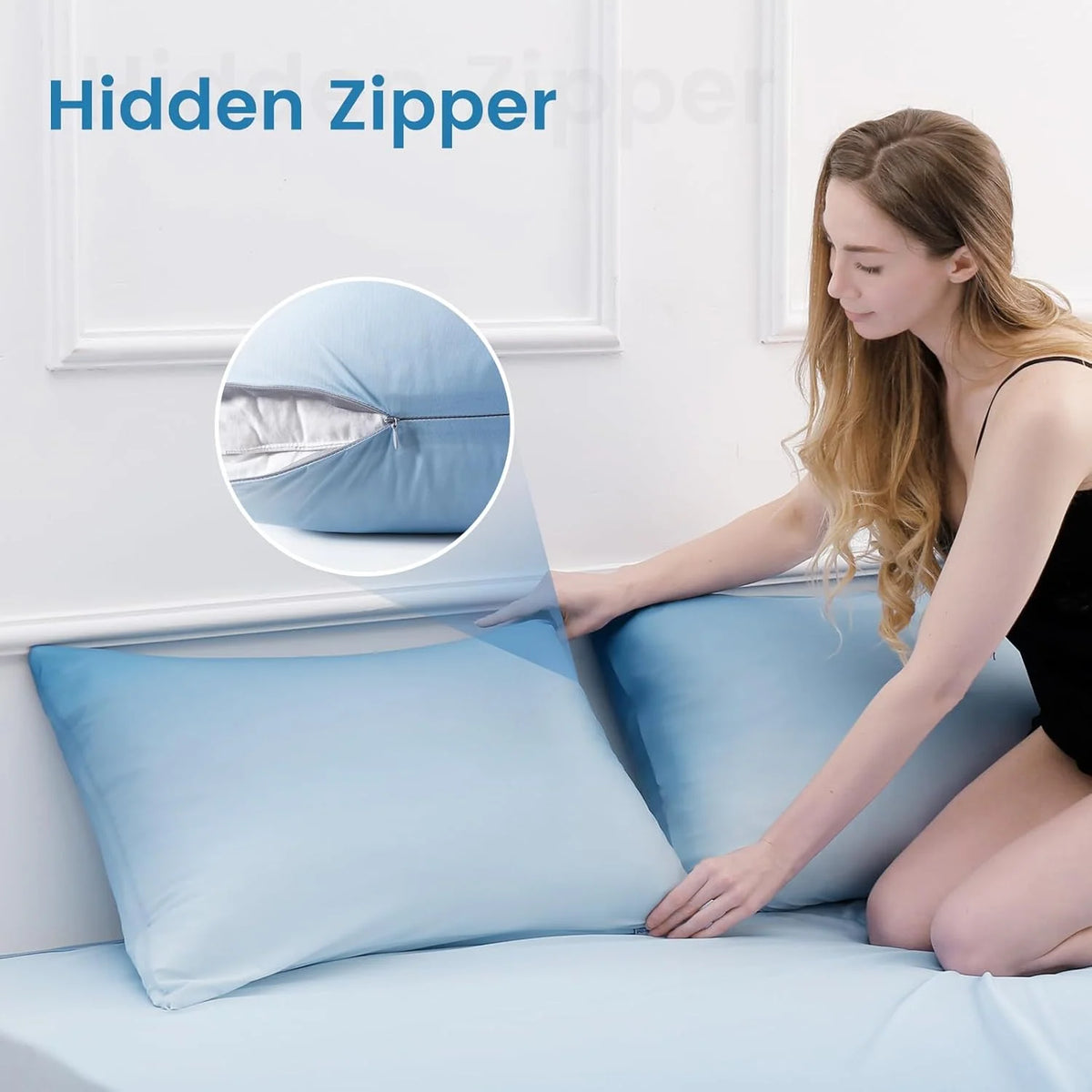Pillowcase Set Cooling Breathable Moisture-Wicking Set of 2