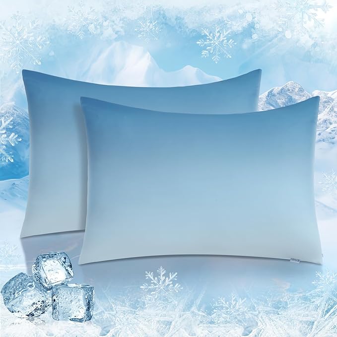 Pillowcase Set Cooling Breathable Moisture-Wicking Set of 2