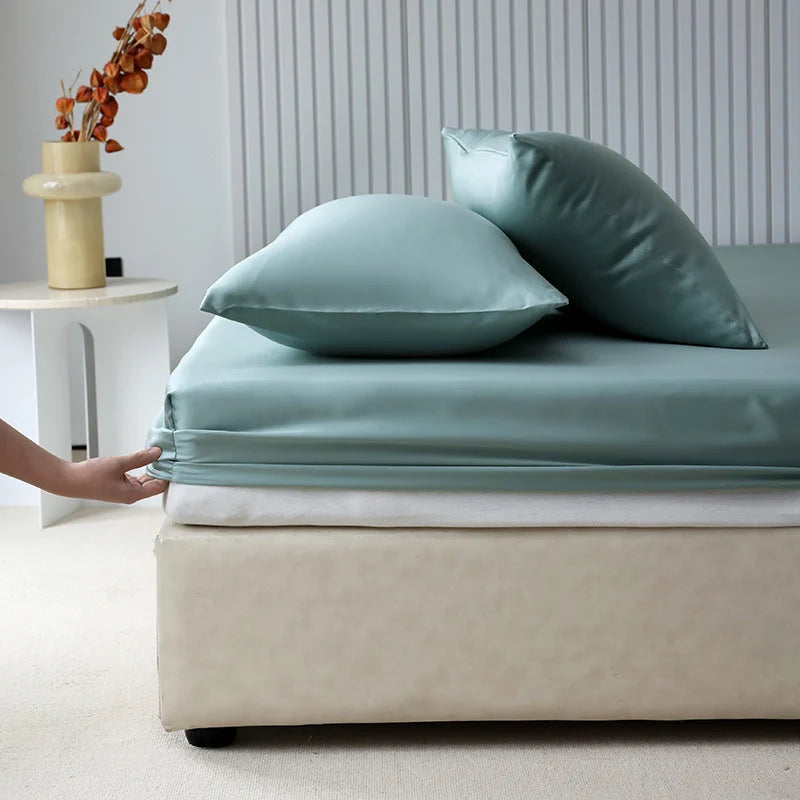 Pillowcase Set Tencel Cooling Breathable Zippered 2-Pack