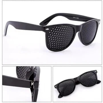 Pinhole Glasses Multi-Aperture Lightweight Universal Fit