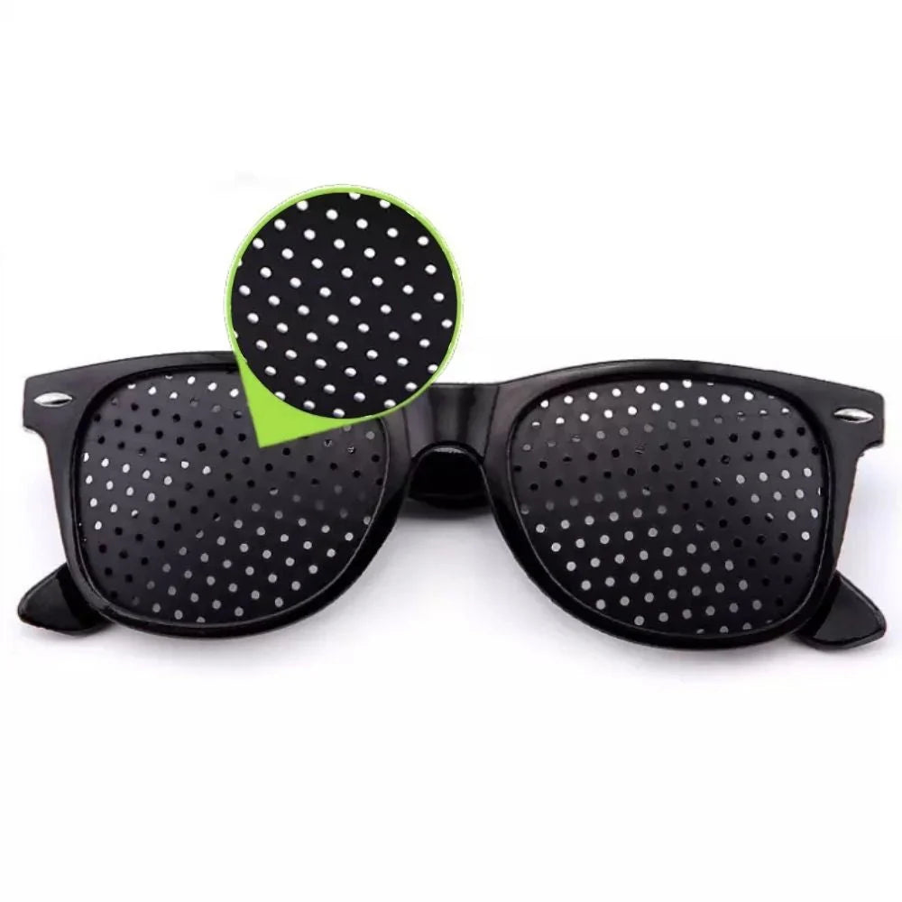 Pinhole Glasses Precision Aperture Lightweight PVC Frame