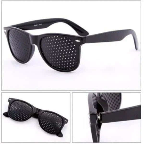 Pinhole Glasses Precision Aperture Lightweight PVC Frame