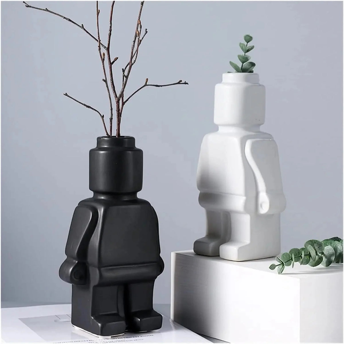 Planter Modular Block Resin Smooth Finish