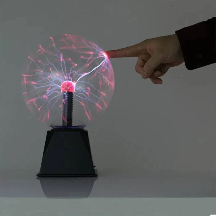 Plasma Lamp Glass Globe USB & Battery Powered