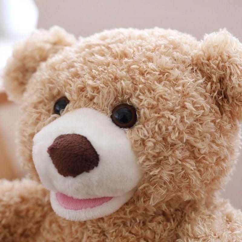 Plush Bear Toy Interactive Peekaboo Play Soft & Easy-Clean