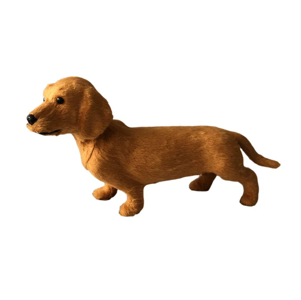 Plush Dog Toy Touch-Activated Moving Eyes & Wagging Tail