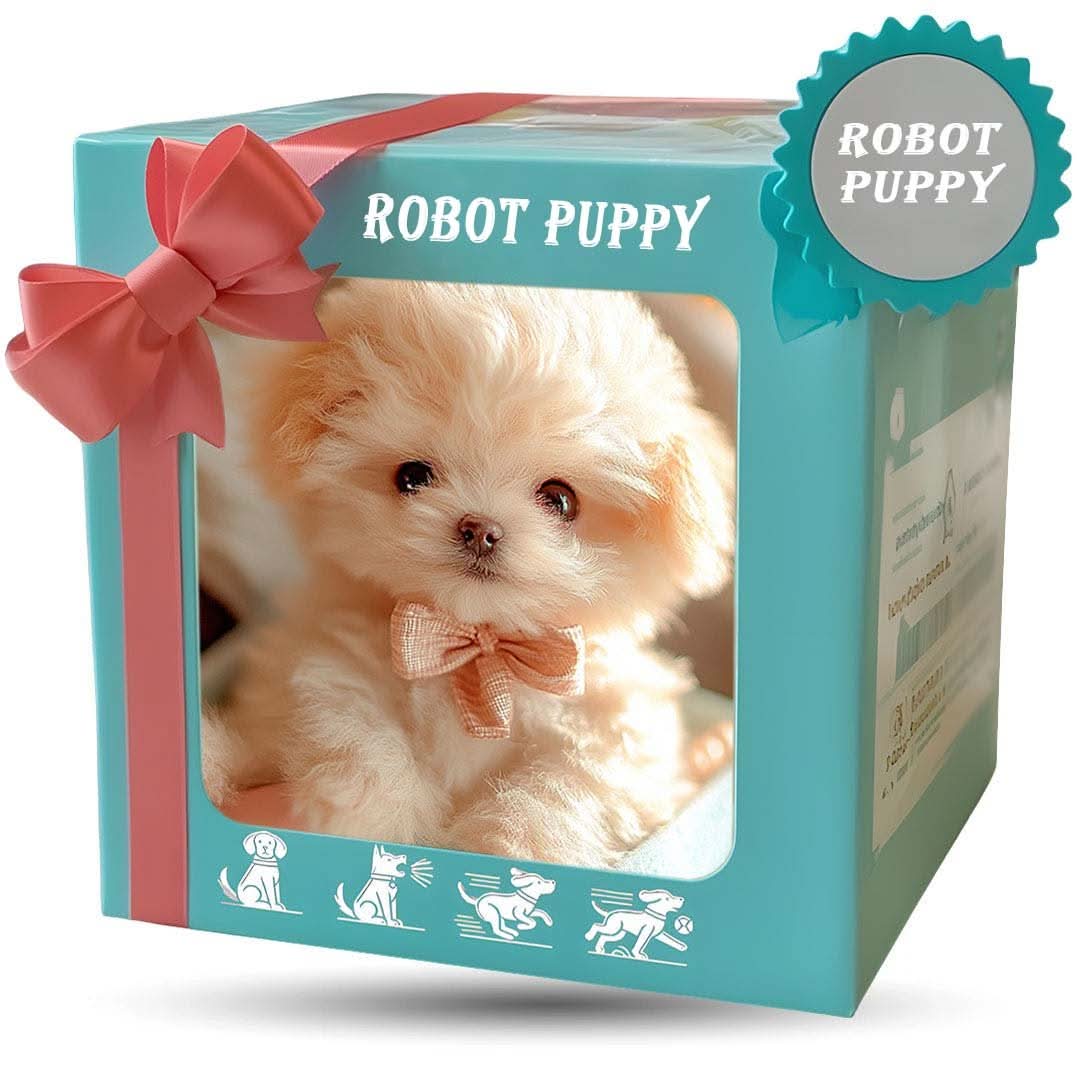 Plush Puppy Toy Touch-Responsive Movement & Sound