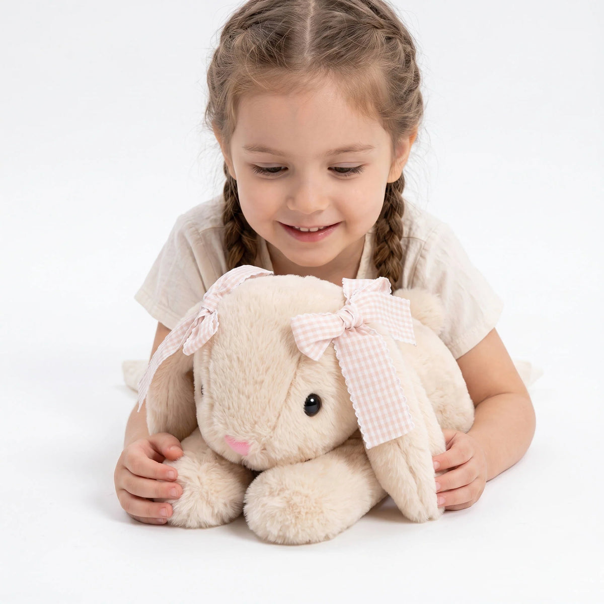 Plush Rabbit Toy Soft Lop-Eared Design