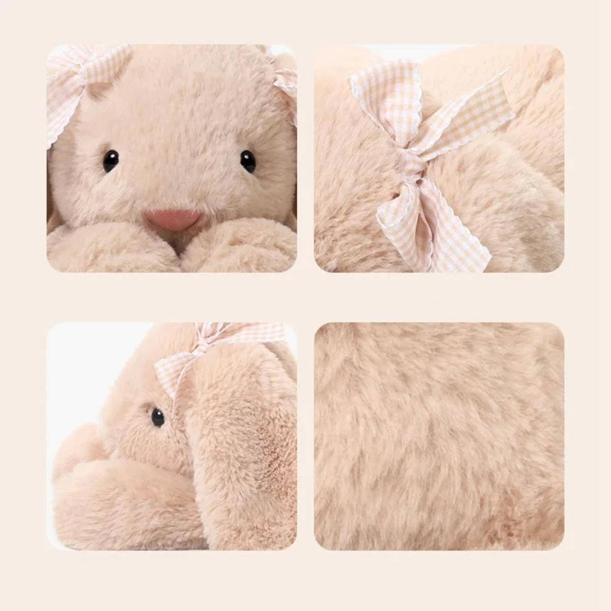 Plush Rabbit Toy Soft Lop-Eared Design
