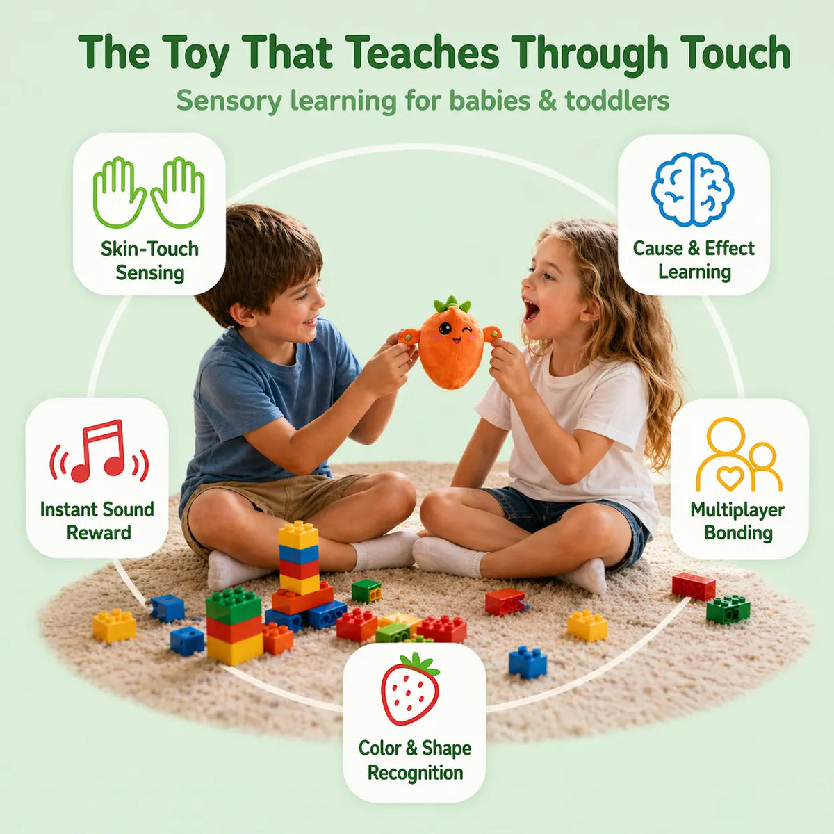 Plush Toy Interactive Sounds & Movement