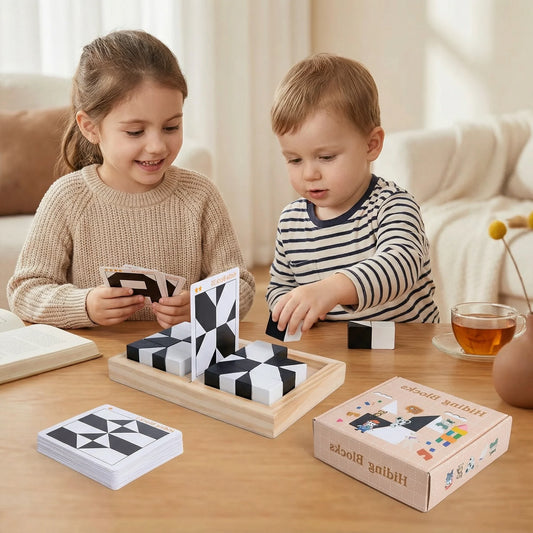 Pocket Sliding Puzzle Dual-Color Smooth Glide