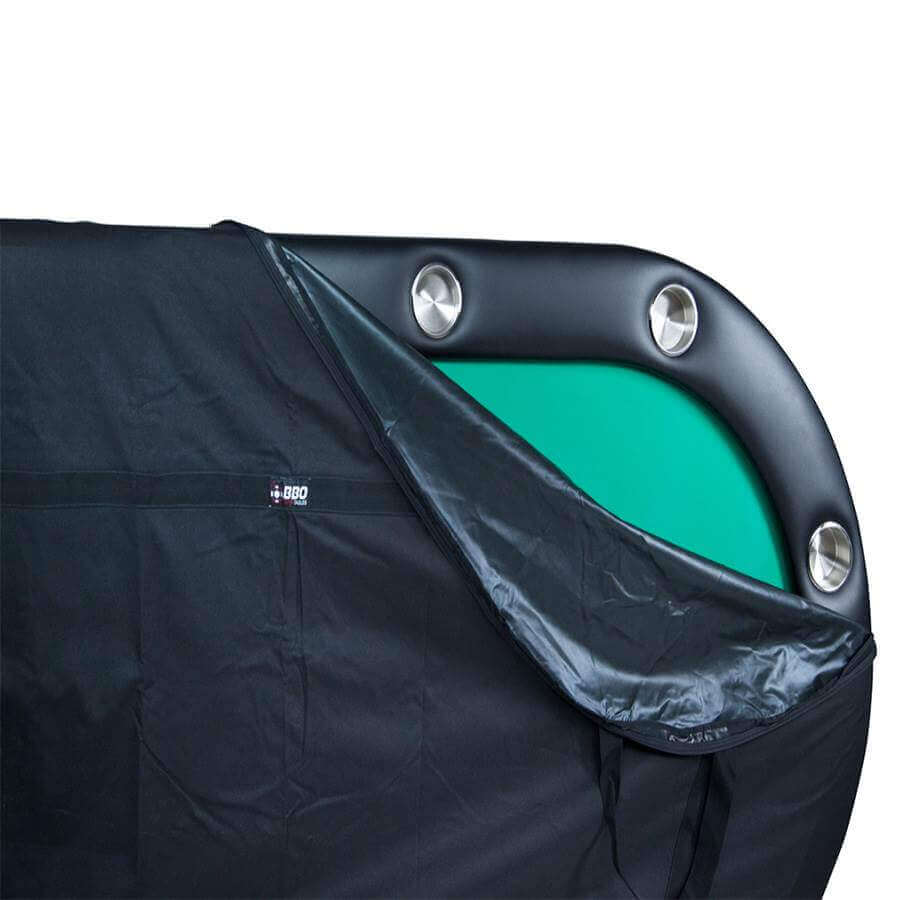 Poker Table Travel Bag Water-Resistant Nylon Heavy-Duty Zipper