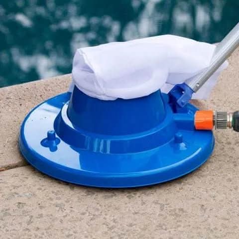 Pool Vacuum Cleaner Hose-Powered Reusable Mesh Bag