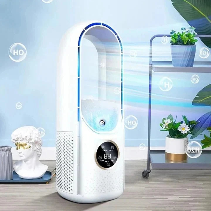 Portable Air Cooler Blade-Free Quiet Compact