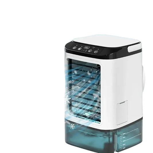 Portable Air Cooler Dual Mist 900ml Tank Quiet Operation