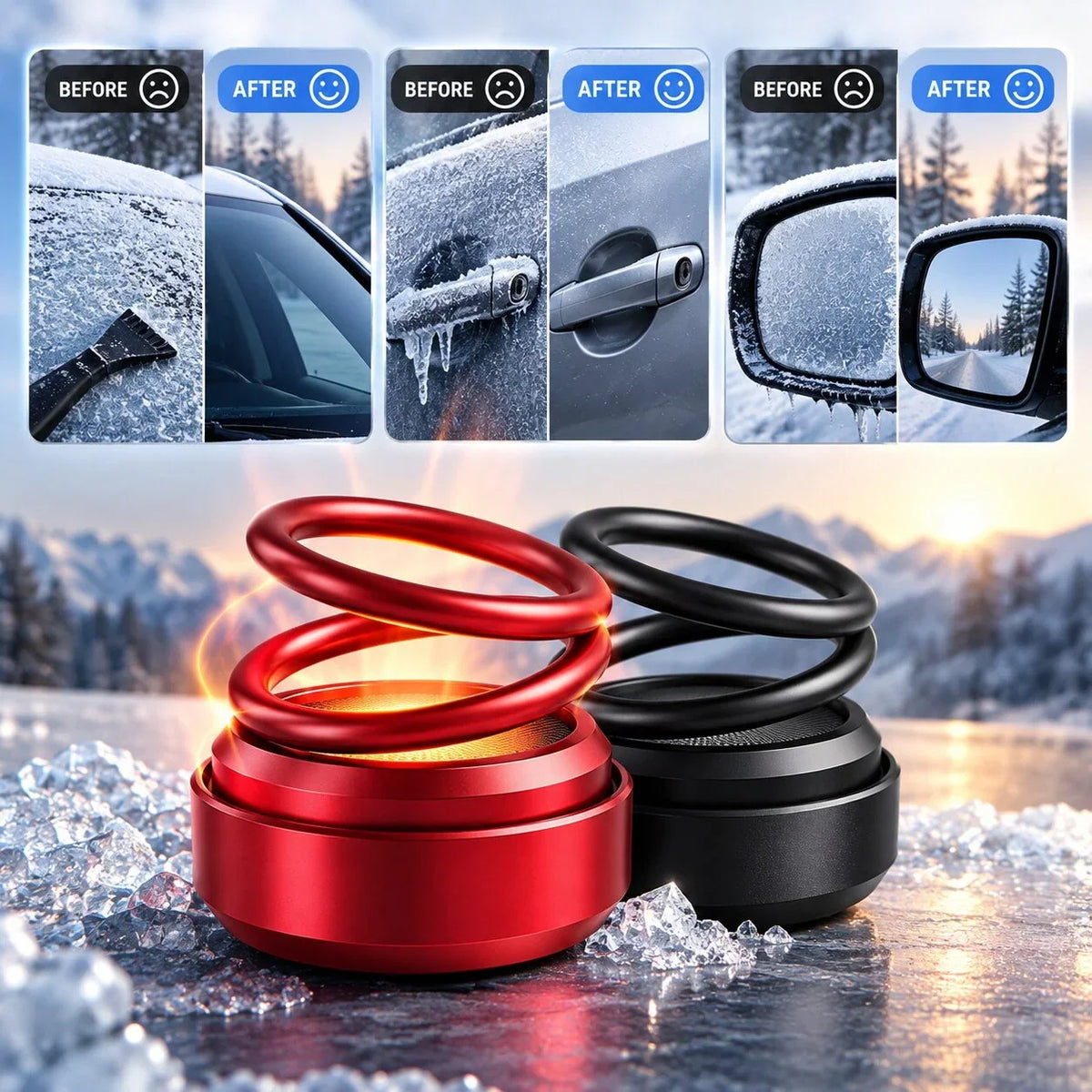 Portable Heater Flameless Compact No Electricity or Gas Required
