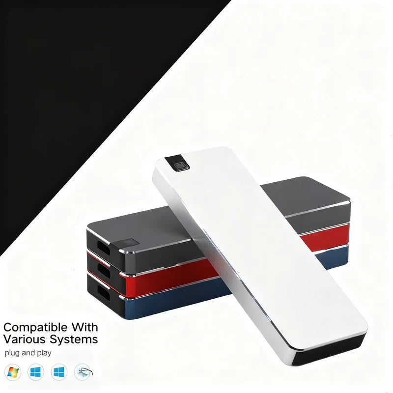 Portable SSD Ultra-Slim Metal Casing Fast Access