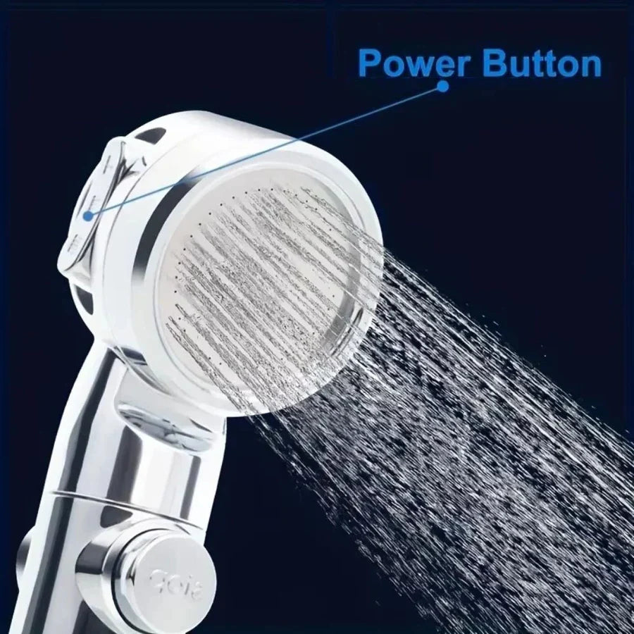 Portable Shower Pump Rechargeable Adjustable Pressure