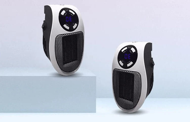 Portable Space Heater 1500W Adjustable Thermostat 12-Hour Timer