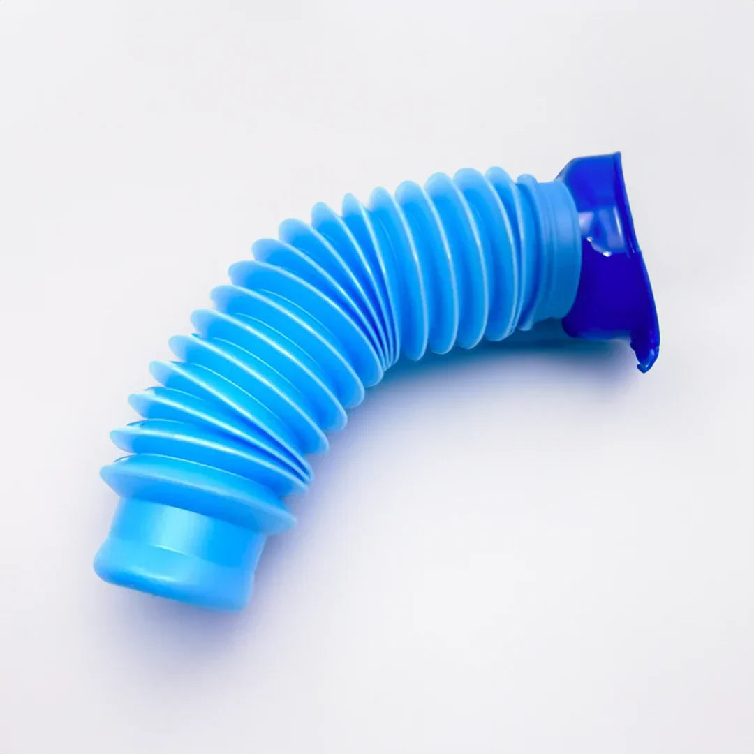 Portable Urinal Bottle 25.4 Oz Dual Adapters & Flexible Hose