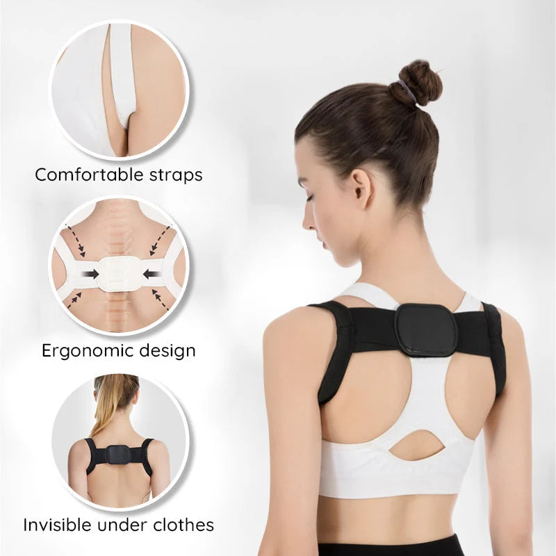 Posture Corrector Adjustable Breathable Discreet Under-Clothing Wear