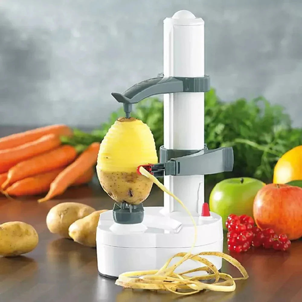 Potato Peeler Electric Rotating Automatic Shutoff