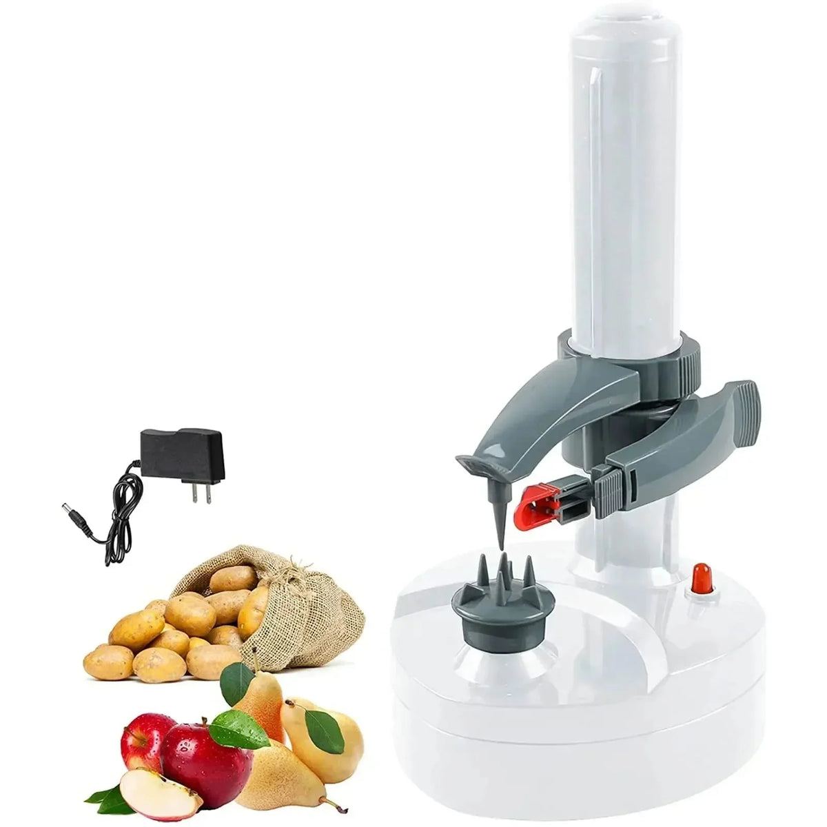 Potato Peeler Electric Rotating Automatic Shutoff