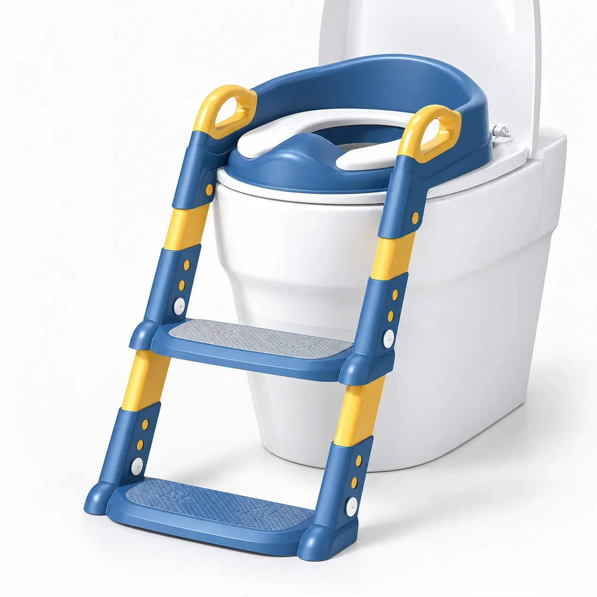 Potty Training Seat Ladder Foldable Space-Saving Step Stool
