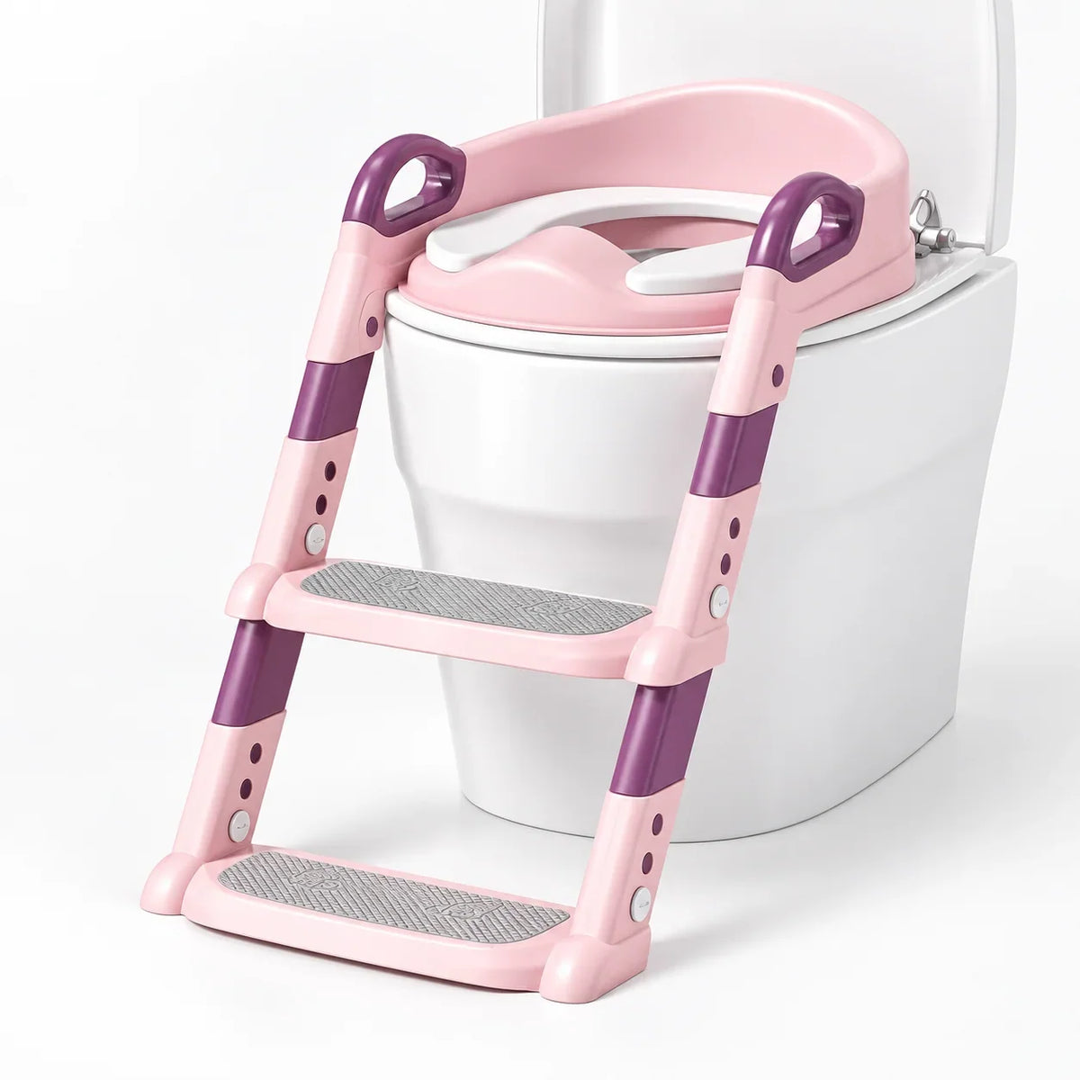 Potty Training Seat Ladder Foldable Space-Saving Step Stool