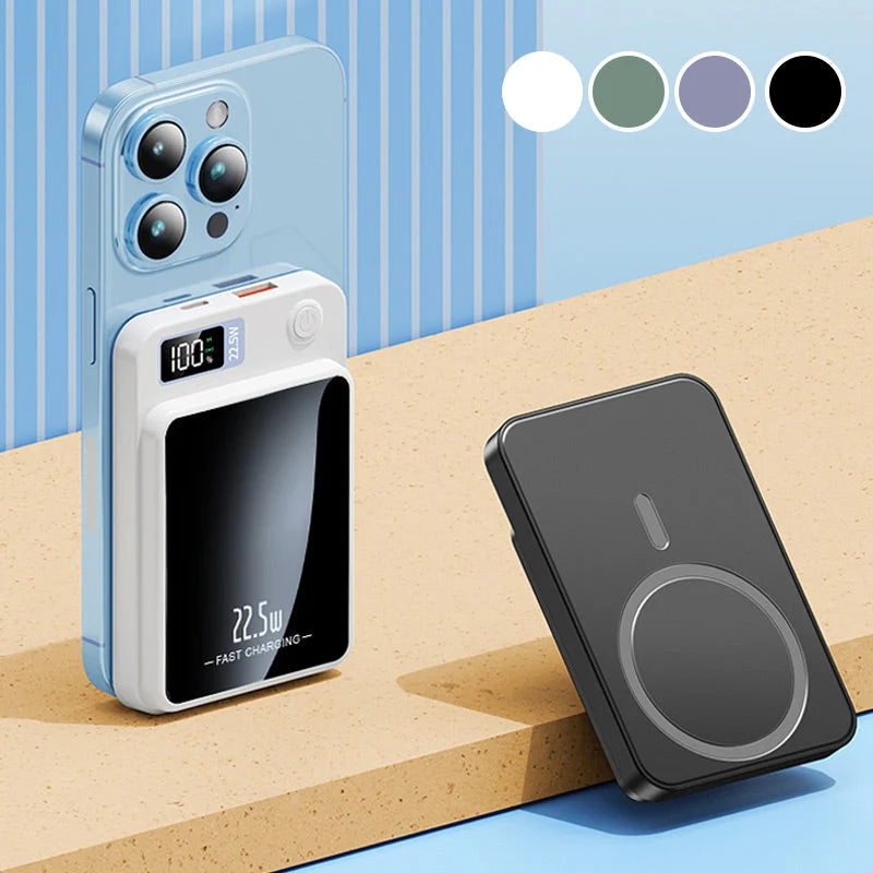 Power Bank 20,000 mAh Fast Wired & Qi Wireless