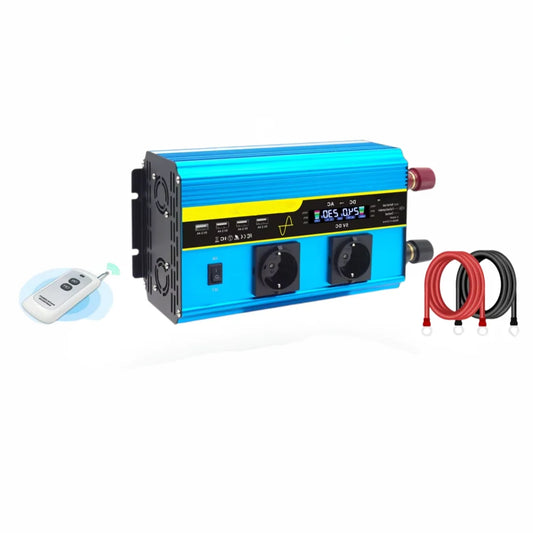 Power Inverter Pure Sine Wave 4000W Dual 12/24V