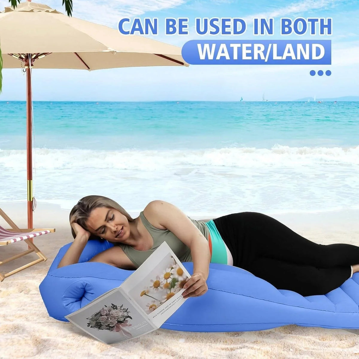 Pregnancy Pillow Belly Cutout Adjustable Air Chambers for Stomach Sleeping