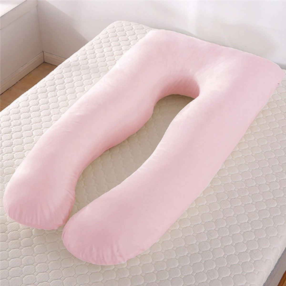 Pregnancy Pillow U-Shaped Full Body Support Cool Cover