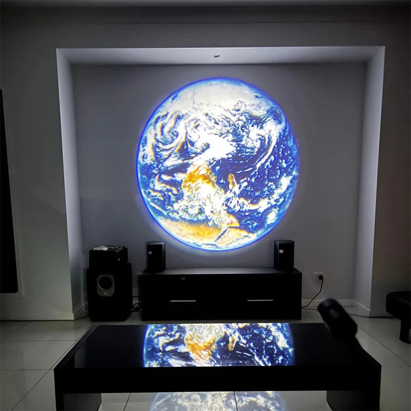 Projection Lamp Moon & Earth Films Adjustable Neck