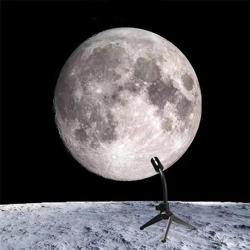 Projection Lamp Moon & Earth Films Adjustable Neck