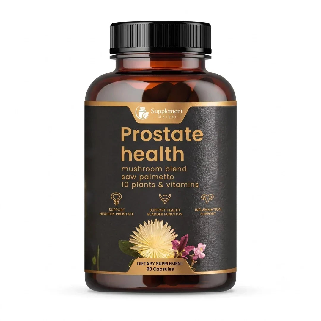 Prostate Support Supplement Botanical Blend Urinary Flow Support