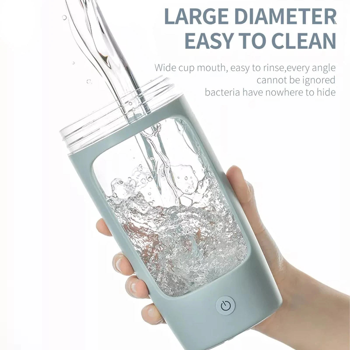 Protein Shaker Bottle Electric Self-Mixing Leakproof 22 Oz