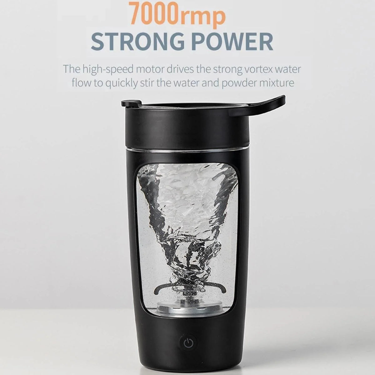 Protein Shaker Bottle Electric Self-Mixing Leakproof 22 Oz