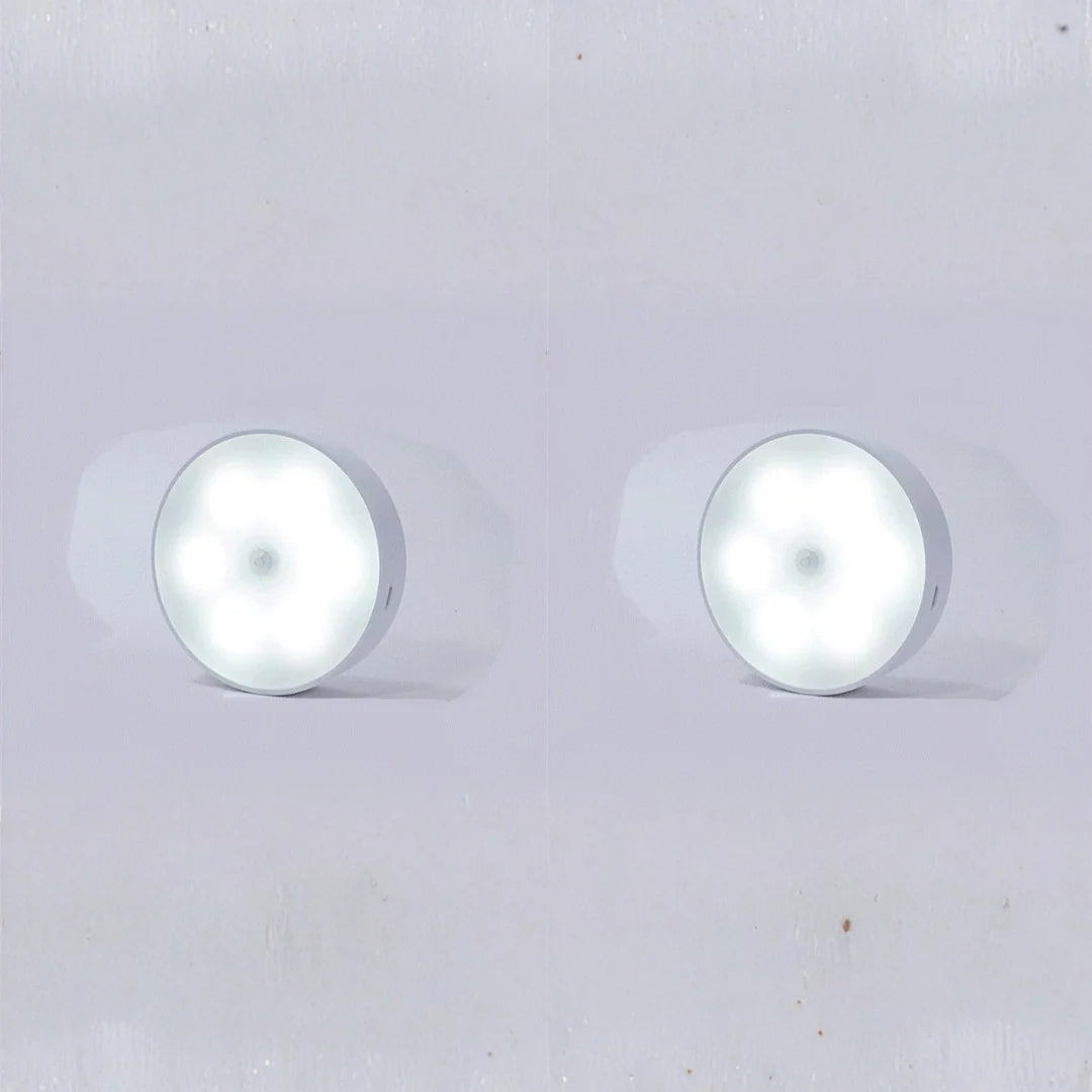 Puck Light Motion Sensor USB Rechargeable Stick-On Mounting