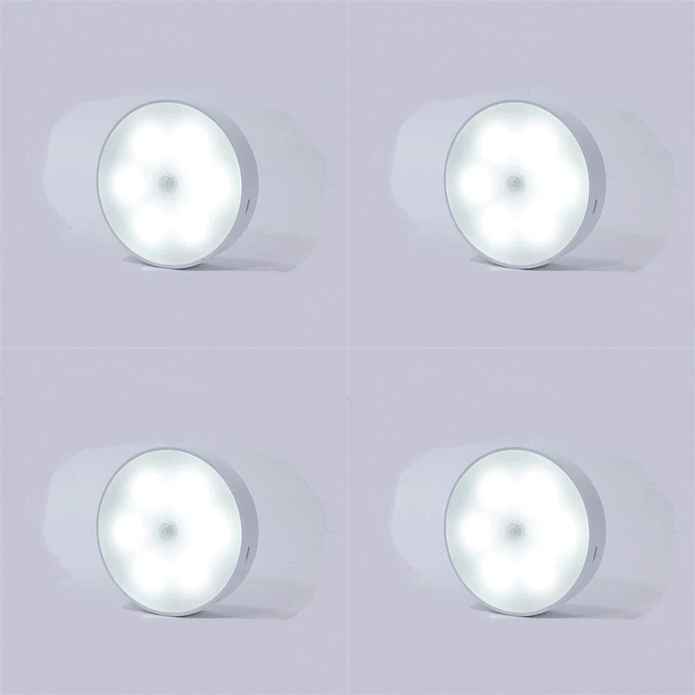 Puck Light Motion Sensor USB Rechargeable Stick-On Mounting
