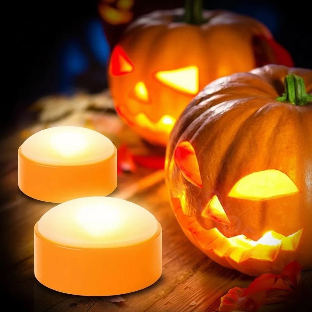 Puck Lights Battery-Operated Remote-Controlled LED Heredity