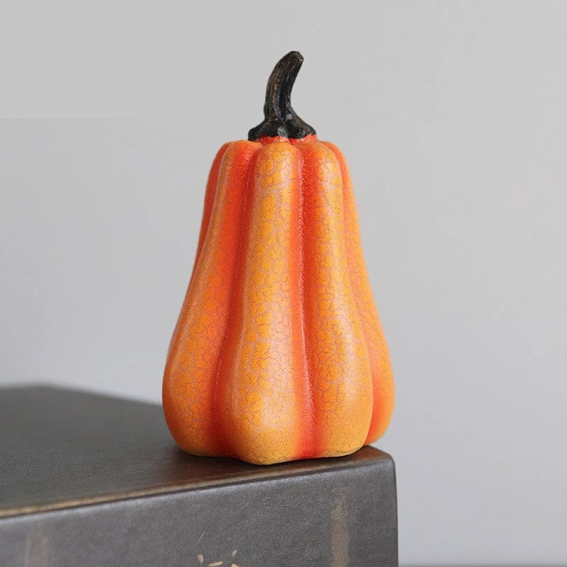 Pumpkin Lights Battery-Operated LED Resin Decor