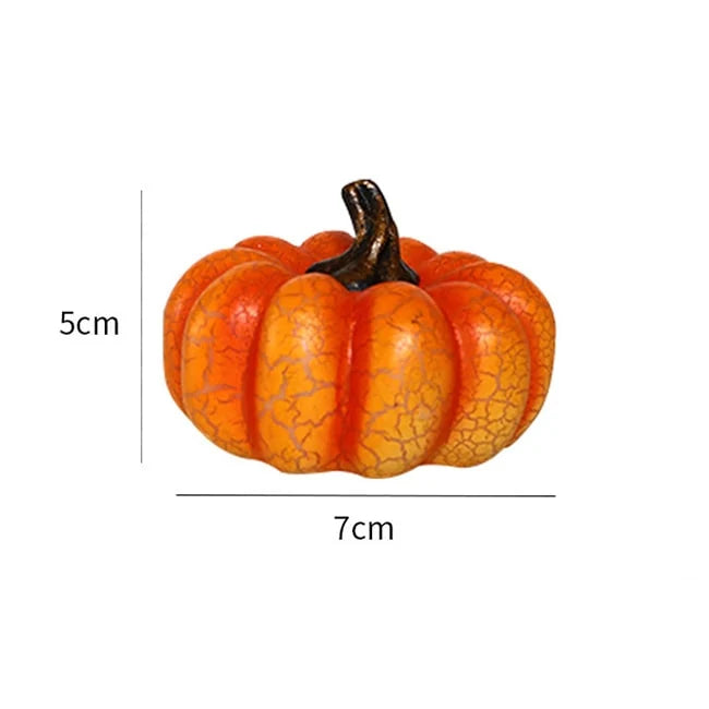 Pumpkin Lights Battery-Operated LED Resin Decor